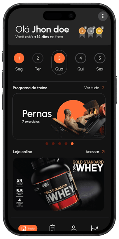 Tela de mapa de postos